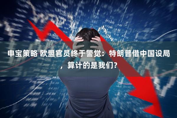 申宝策略 欧盟官员终于警觉：特朗普借中国设局，算计的是我们？