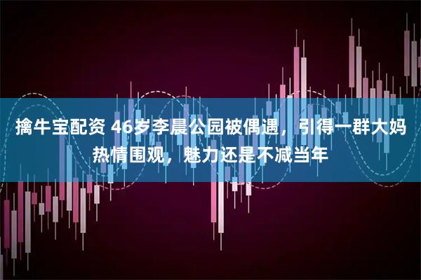擒牛宝配资 46岁李晨公园被偶遇，引得一群大妈热情围观，魅力还是不减当年