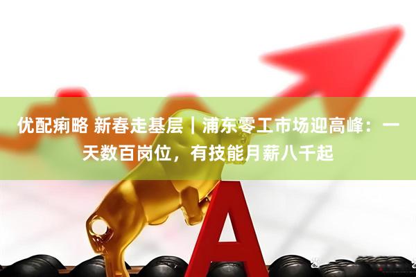 优配痢略 新春走基层｜浦东零工市场迎高峰：一天数百岗位，有技能月薪八千起